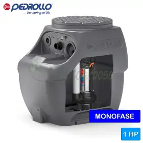 SAR 250-VXm 10/35 - Estación elevadora de aguas residuales de 1 HP