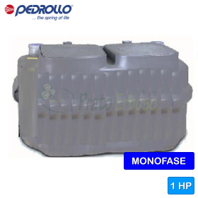 Station de relevage d'eau de pluie SAR 550-TOP 4 - 1 HP Pedrollo - 1