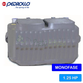 SAR 550-TOP 5 - Stazione di sollevamento acqua piovana da 1.25 HP