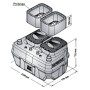 SAR 550-Dm 20 - Station de relevage eaux pluviales Pedrollo - 2