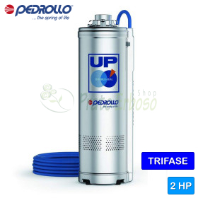 UP 8/4 (10m) - 2 HP 400 V three-phase submersible electric pump Pedrollo - 1