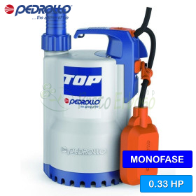 TOP 1 (5m) - electric Pump to drain clear water Pedrollo - 1