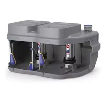 SAR 550-VXm 10/35 - Estación elevadora de aguas residuales de 1 HP