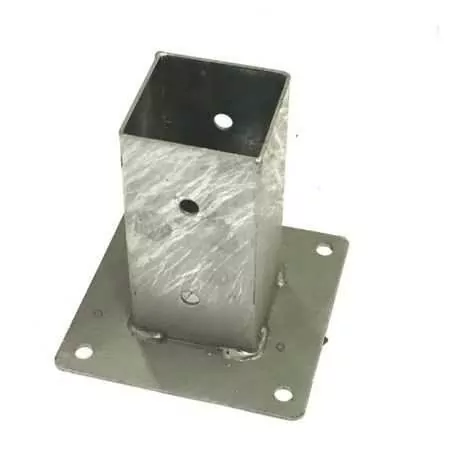 4 portapilastri de vidrio para marco polo 9 cm