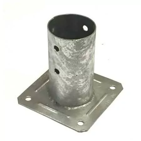 4 portapilastri de verre pour la pole, ronde 10 cm