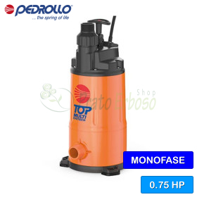 TOP MULTI-EVOTECH 2 - Multi-impeller electric pump with 0.75 HP press control Pedrollo - 1