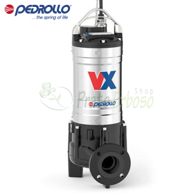 VX 40/50 - 4 HP three-phase VORTEX electric pump for waste water