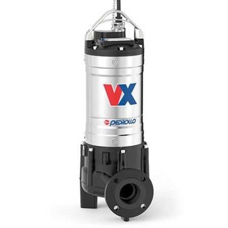 VX 40/50 - Elettropompa VORTEX per acque luride trifase da 4 HP Pedrollo - 1