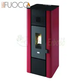 Minnie - 6,3 kW roter Pelletofen Punto Fuoco - 1