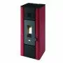 Minnie - 6.3 Kw red pellet stove Punto Fuoco - 1