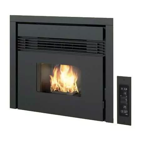 Perejil - chimenea de pellet Insert: 7.5 Kw Punto Fuoco - 1