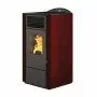 Lory - 9.5 Kw red pellet stove Punto Fuoco - 1