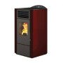 Lory - 9.5 kW red pellet stove Punto Fuoco - 1