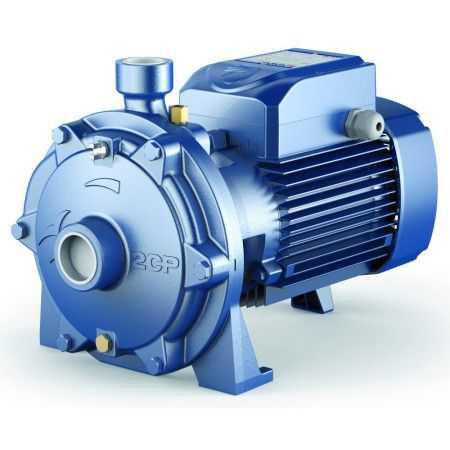 2CPm 25/130N - 1 HP single-phase twin-impeller centrifugal electric pump