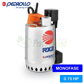 RXm 3 - GM (10m) - Elettropompa per acque chiare monofase da 0.75 HP