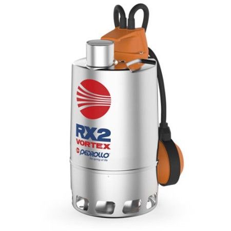 RXm 2/20 (10m) - Pompa electrica pentru apa murdara VORTEX singură fază Pedrollo - 1