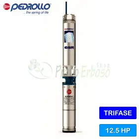 6SR18/11 - PD - electropompa submersibila trifazata 12,5 CP Pedrollo - 1
