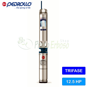 6SR18/11 - PD - submersible electric Pump three-phase 12.5 HP - Pedrollo
