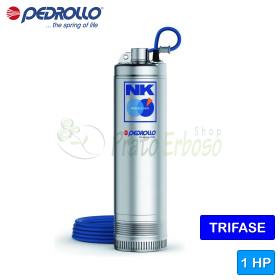 NK 4/4 (10m) - Elettropompa sommersa trifase 230 V da 1 HP Pedrollo - 1