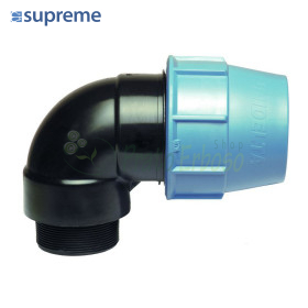 S130016012 - Coude à 90 degrés 16 compression x 1/2" Supreme - 1