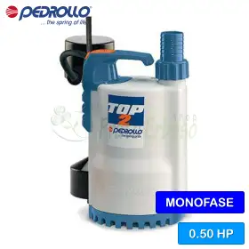 TOP 2 - GM (10m) - Bomba eléctrica de drenaje para agua limpia de 0,50 HP Pedrollo - 1