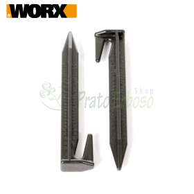 50027766 - Juego de 300 clavijas para cable perimetral Worx - 1