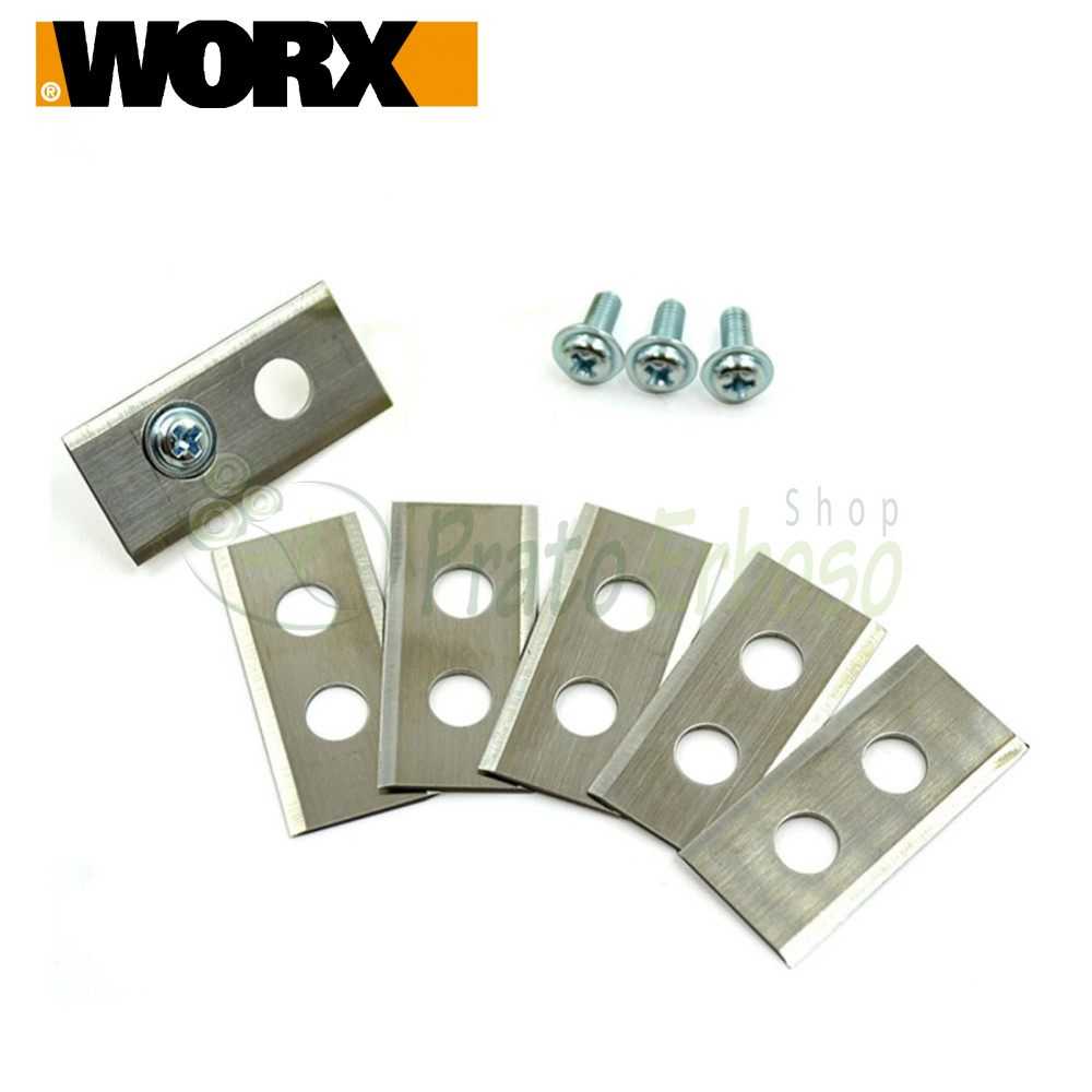 50028863 Set of 3 blades with screws Worx