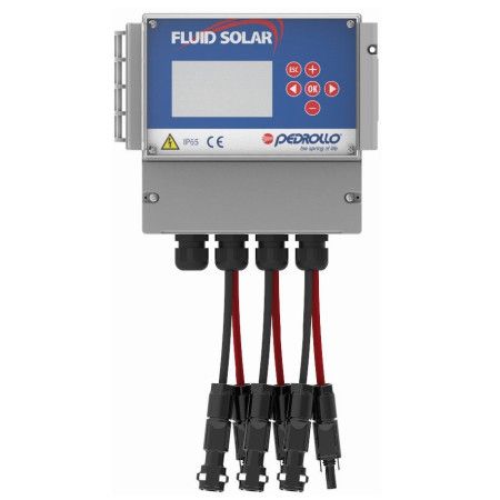 FLUID SOLAR 1/20 - Kit, electric pump, solar 1500 W - Pedrollo