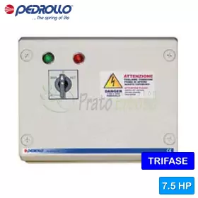 QST 750 - Electric panel for 7.5 HP three-phase electric pump