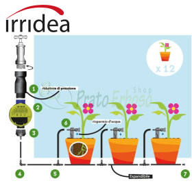 Kit d'irrigation pour terrasse Irridea - 1