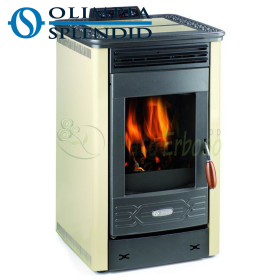 Dafne 65 - Soba pe peleti bej 5,5 Kw