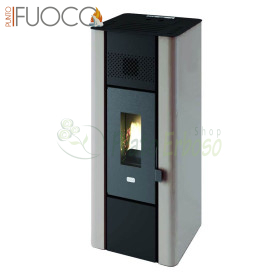 Minni - 6.3 Kw white pellet stove Punto Fuoco - 2