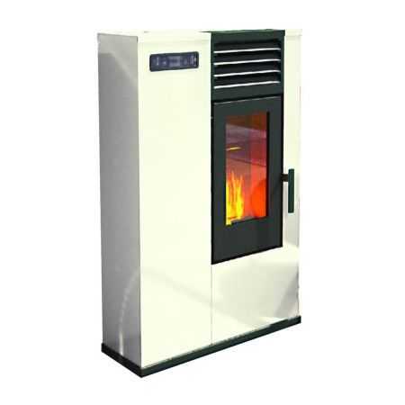 Susy - Estufa de pellets marfil de 7,5 Kw Punto Fuoco - 1