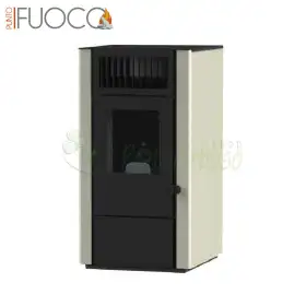 Dora - Stufa a pellet da 9.5 kw avorio Punto Fuoco - 1