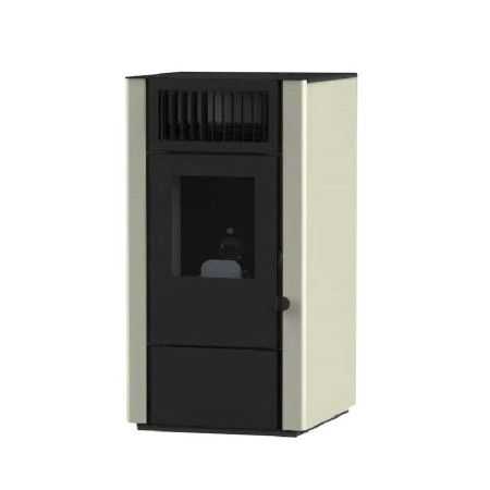 Dora - soba peleti ivory 9,5 kw