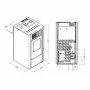Dora - Stufa a pellet da 9.5 kw avorio Punto Fuoco - 5