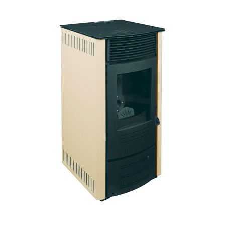 Sara - 13 kw ivory pellet stove Punto Fuoco - 1