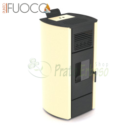 Nicole - 15kw ivory pellet stove