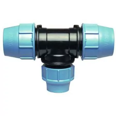 S075050040 - Tee 90 ∞ reduktuar compression 50 x 40 x 50