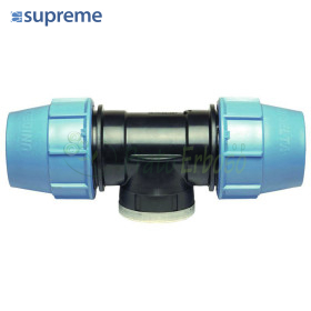 S085025034 - Tee at 90 degrees to the compression 25 x 3/4" x 25 Supreme - 1