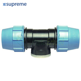 S085032114 - Tee at 90 degrees to the compression 32 x 1 1/4" x 32 Supreme - 1