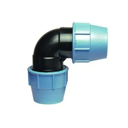 S120025000 - Bërryl 90 gradë compression 25 x 25