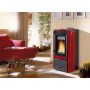 Duchessa Steel - 8.7 kw Bordeaux pellet stove La Nordica Extraflame - 3