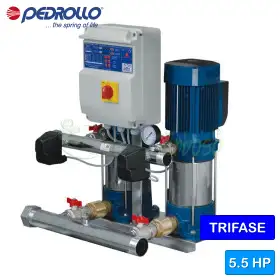CB2 - MK 5/7 - Three-phase pressure group 2x2.5 HP Pedrollo - 1