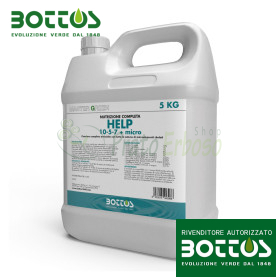 Help 10-5-7 + micro - Fertilizante líquido para el césped de 5 kg Bottos - 1