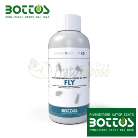 Fly - 1 Kg natural insecticide for lawn and garden Bottos - 1