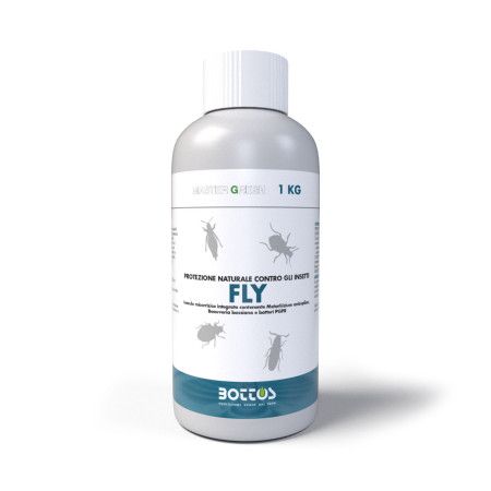 Fly - 1 Kg insecticid natural pentru gazon si gradina Bottos - 1