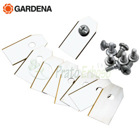 4087-20 - Jeu de 9 lames avec vis pour robots tondeuses Gardena - 1