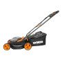 WG779E - 34cm cordless lawnmower