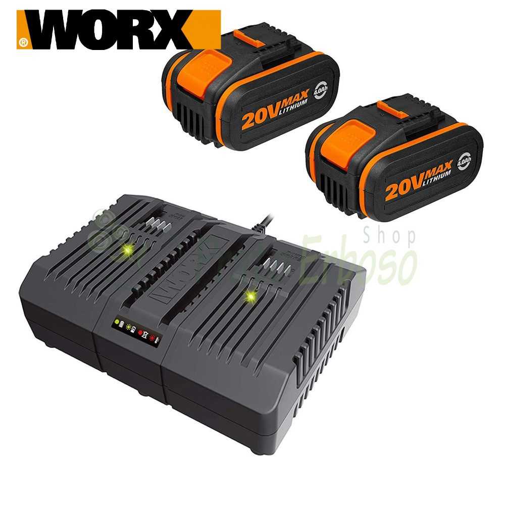 WG779E Mower battery by 34 cm Worx